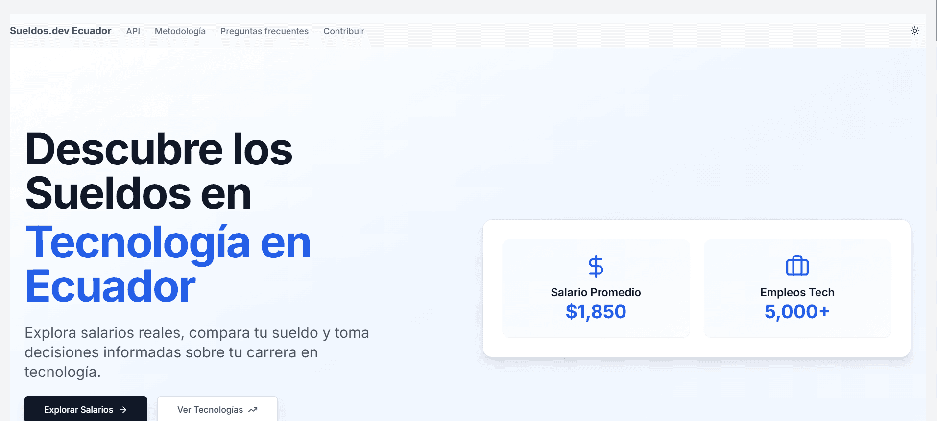 Calculadora de Sueldos Ecuador